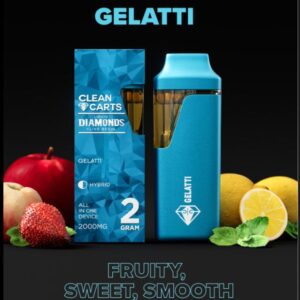 Clean carts Gelatti Disposable Vape | Hybrid