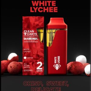 Clean carts White Lychee Disposable Vape | Sativa