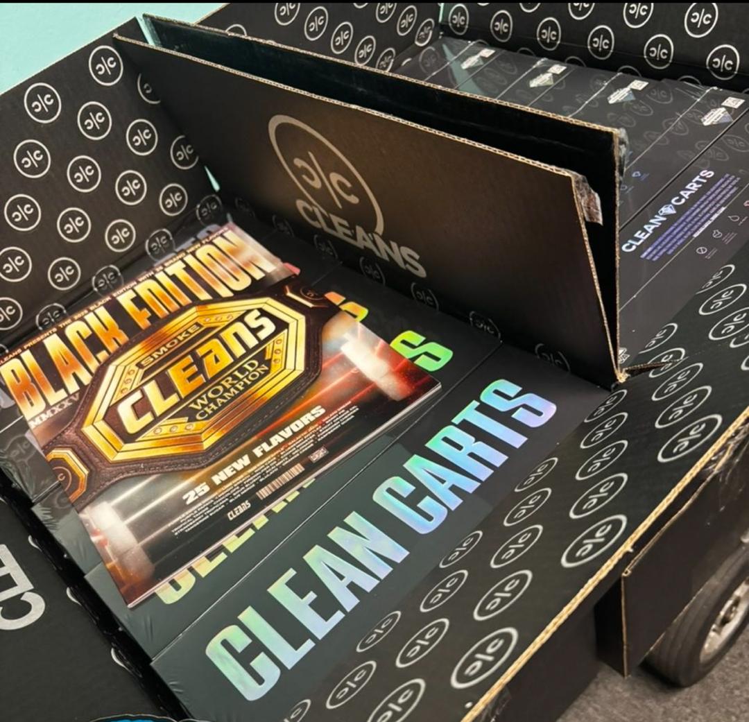 Clean Carts Black Edition Disposable