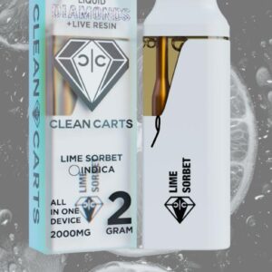 Clean Carts Lime Sorbet Yellow Edition Disposable - Indica