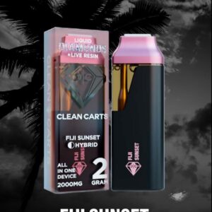 Clean Carts Fiji Sunset T100 2g Disposable - Hybrid