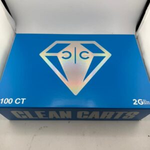 Clean Carts Winter Blue Edition 100 Pack