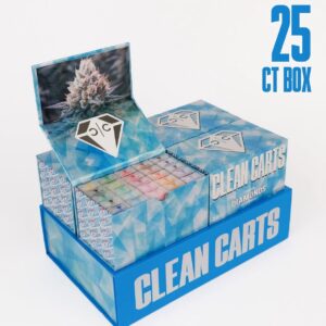 Clean Carts Disposable Winter Edition 25 Pack
