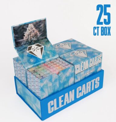 Clean Carts Disposable Winter Edition 25 Pack